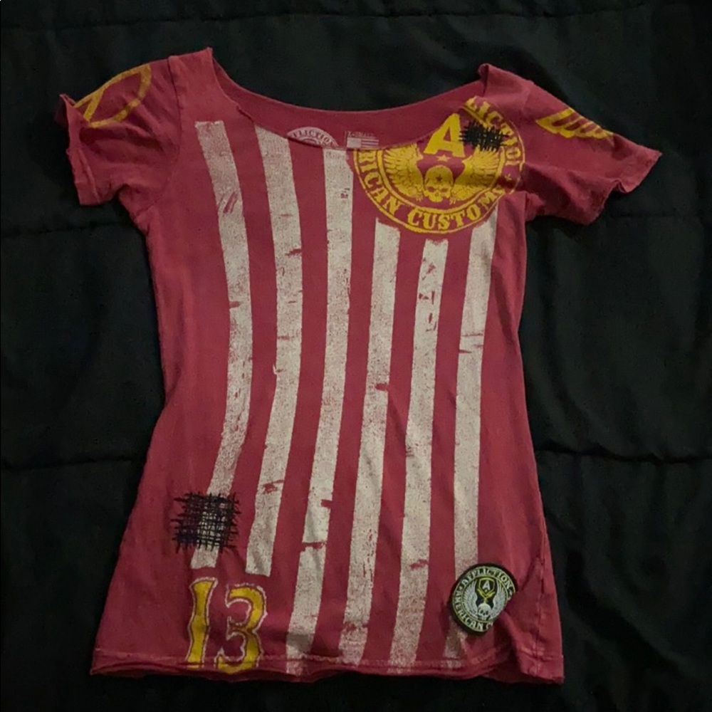 Red affliction shirt